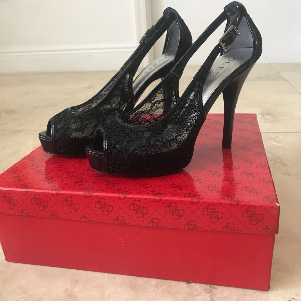 Guess lace heels